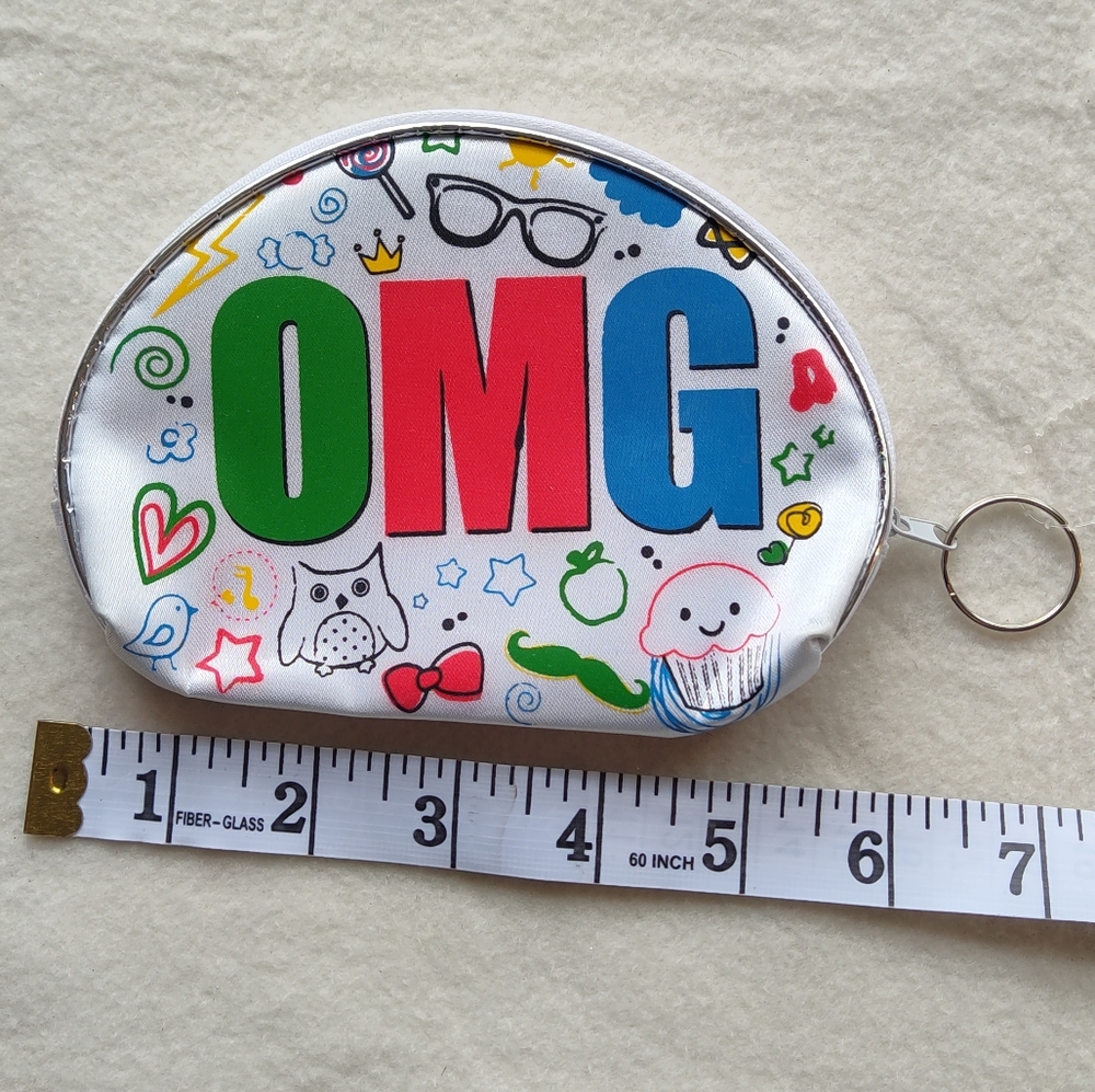 Coin Trinket Zippered Purse Pouch